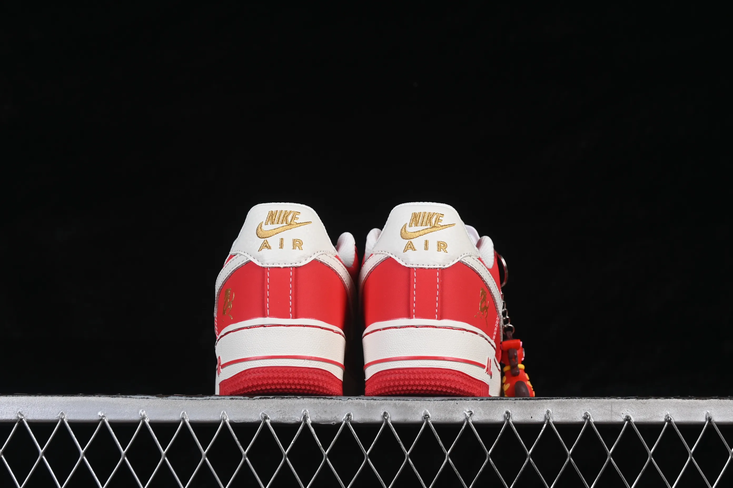 All Categories Nk Air Force 1 Air Force Series Nk Air Force 1 Low Air Force Low Nike Air Force 1'07 Low Year of the Horse Limited Red Red Gold Air Force One Low Casual Shoes NH0601-523